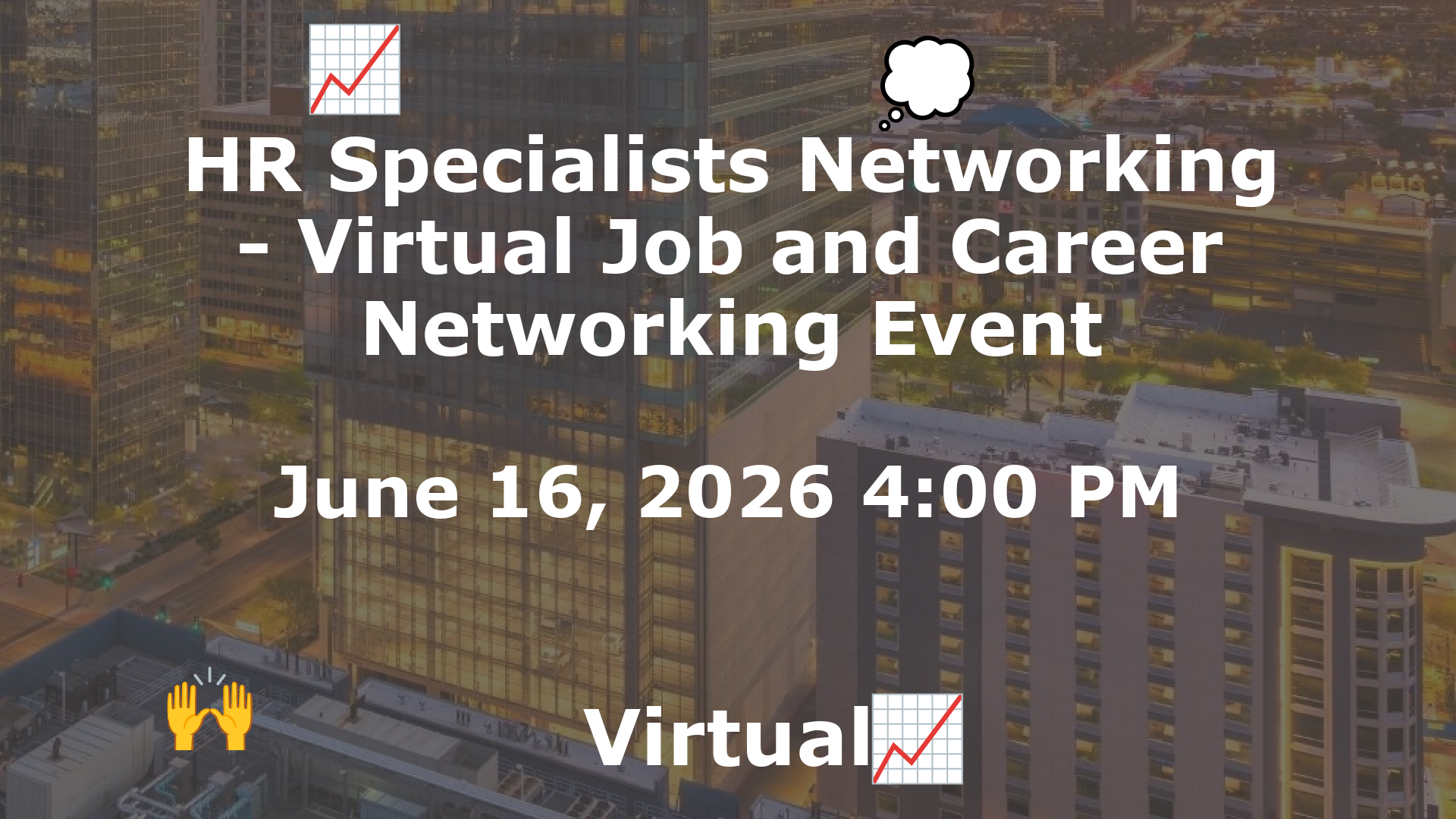 HR Specialists Networking - Virtual Job and Career Networking Event event image
